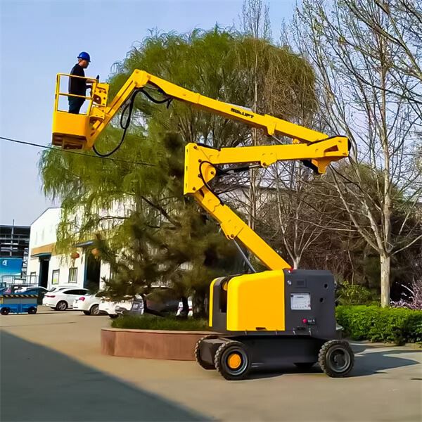 Artikulerende bomløft med dieselkraft