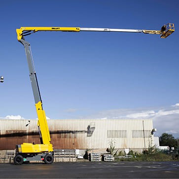 Teleskopisk skovlløft